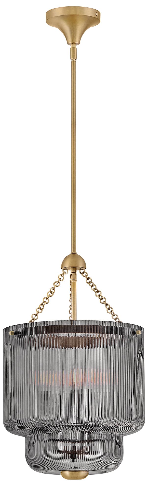 Hinkley Adella Medium Pendant 14" Lacquered Brass