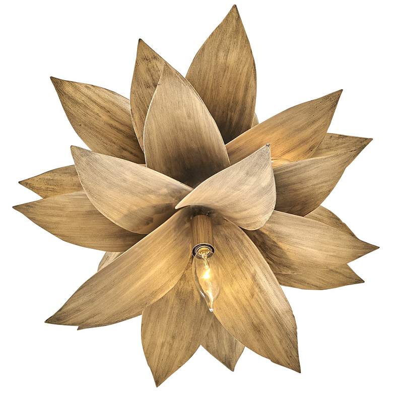 Image 7 Hinkley Agave 12 1/2" Wide Burnished Gold 4-Light Pendant more views