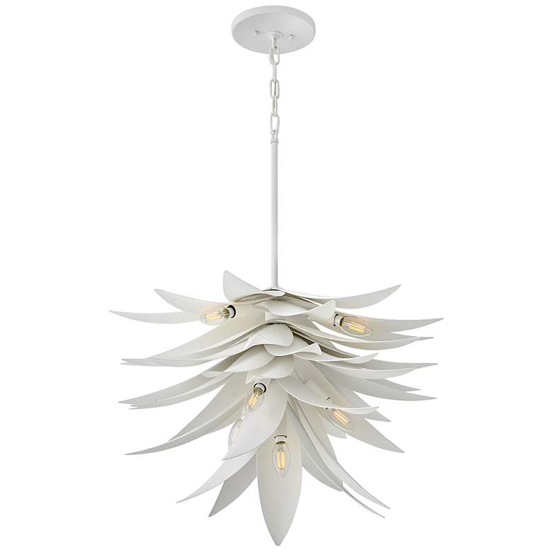 Image 6 Hinkley Agave 26" Wide Textured Plaster 7-Light Chandelier more views
