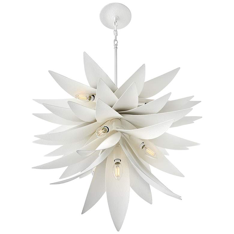 Image 7 Hinkley Agave 26" Wide Textured Plaster 7-Light Chandelier more views