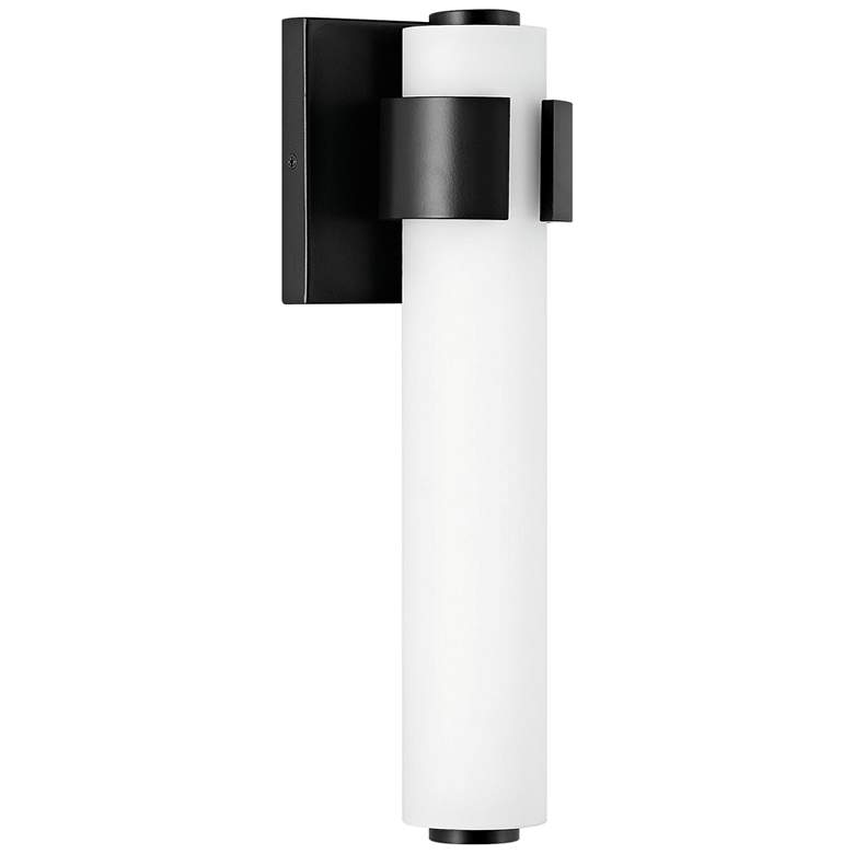 Image 4 Hinkley Aiden 13 1/2" High Black LED Wall Sconce more views