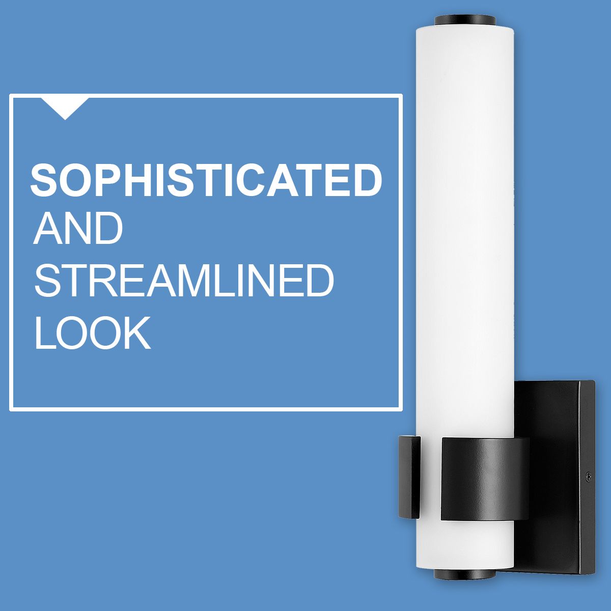 Image 7 Hinkley Aiden 13 1/2" High Black LED Wall Sconce more views