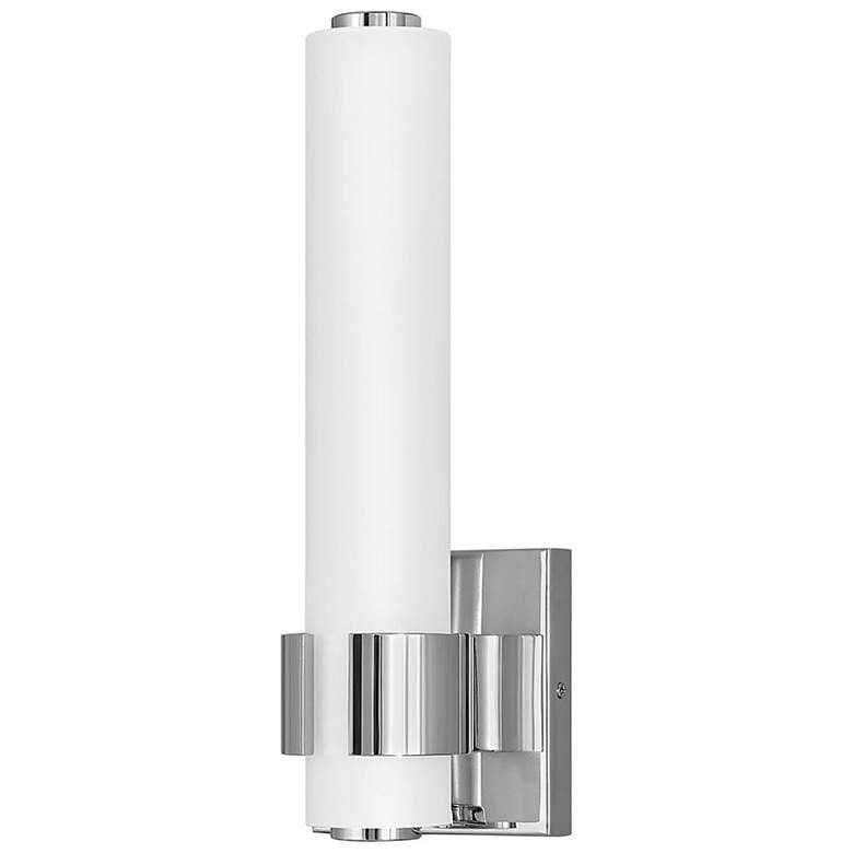 Image 1 Hinkley Aiden 13 1/2" High Chrome LED Wall Sconce