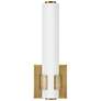 Thumbnail3 of Hinkley Aiden 13 1/2"H Lacquered Brass ADA LED Wall Sconce more views