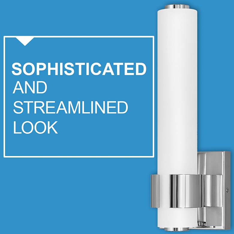 Image 6 Hinkley Aiden 22 3/4" Wide Chrome LED Vanity Bath Light more views