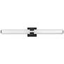 1_Hinkley Aiden 31 1/4" Wide Black LED Bath Light