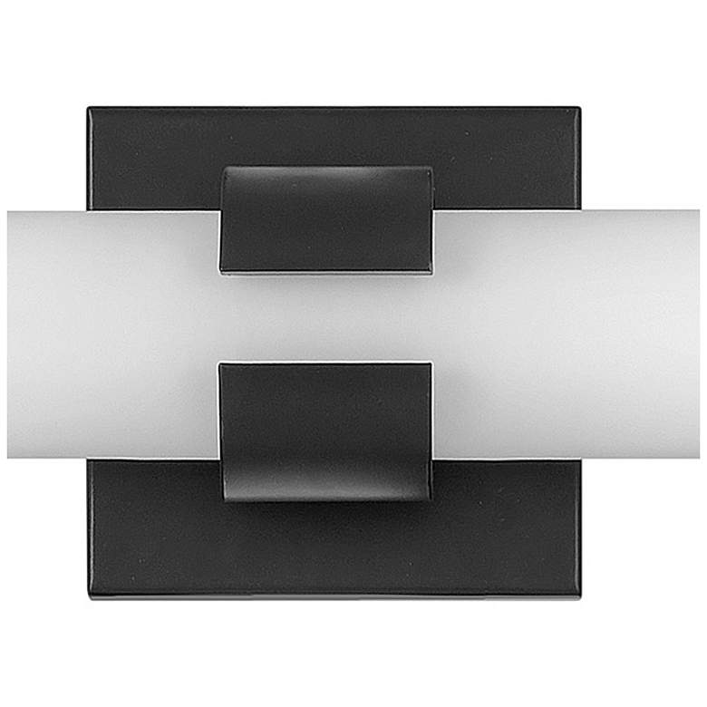 Image 4 Hinkley Aiden 31 1/4" Wide Black LED Bath Light more views
