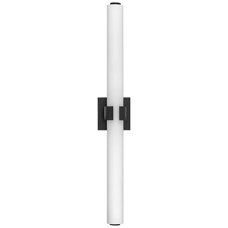 Image 6 Hinkley Aiden 31 1/4" Wide Black LED Bath Light more views