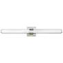 1_Hinkley Aiden 31 1/4"W Polished Nickel LED Vanity Bath Light