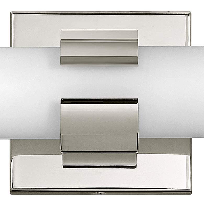 Image 4 Hinkley Aiden 31 1/4"W Polished Nickel LED Vanity Bath Light more views