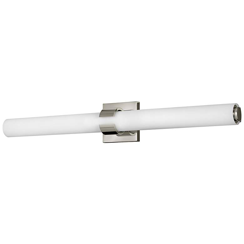 Image 6 Hinkley Aiden 31 1/4"W Polished Nickel LED Vanity Bath Light more views