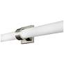 6_Hinkley Aiden 31 1/4"W Polished Nickel LED Vanity Bath Light more views