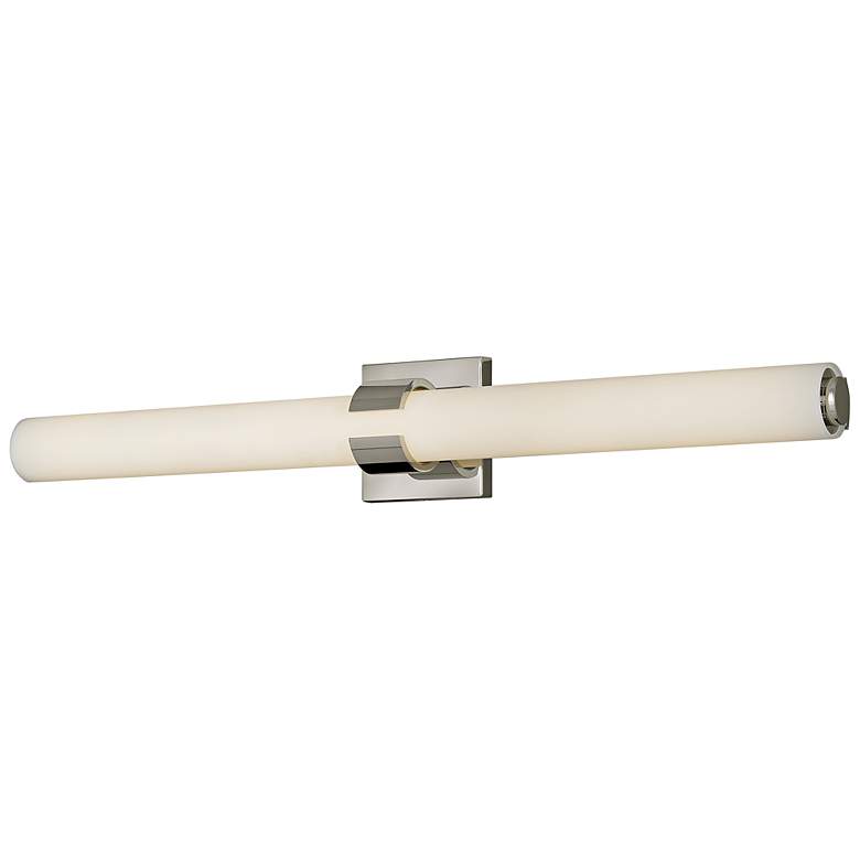 Image 7 Hinkley Aiden 31 1/4"W Polished Nickel LED Vanity Bath Light more views