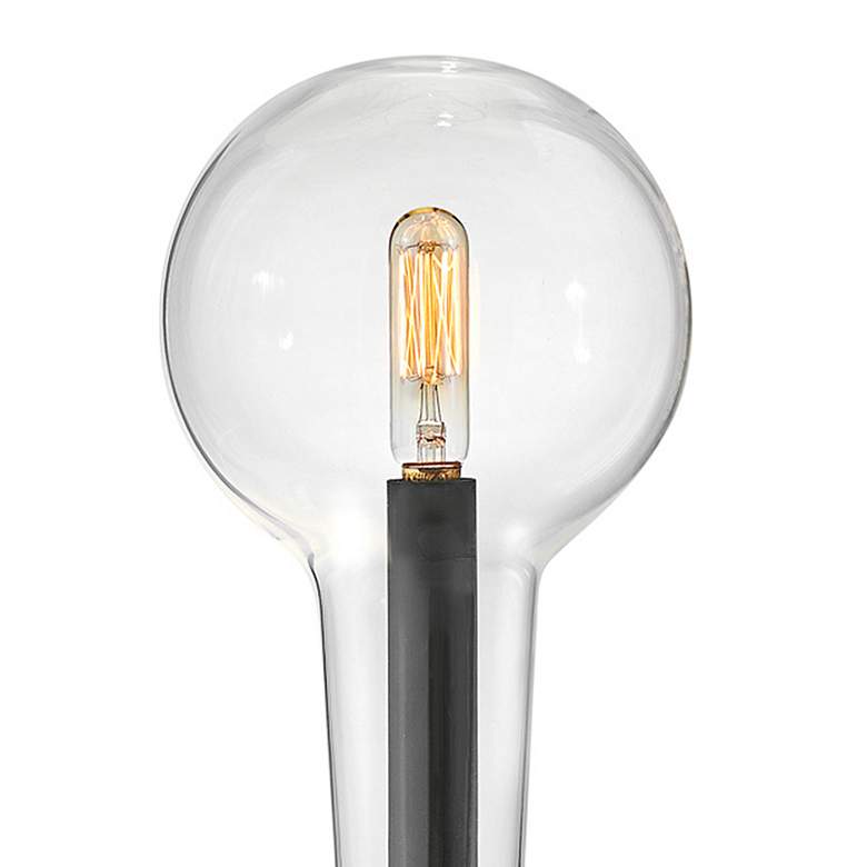 Image 5 Hinkley Alchemy 15 3/4" High Black Wall Sconce more views