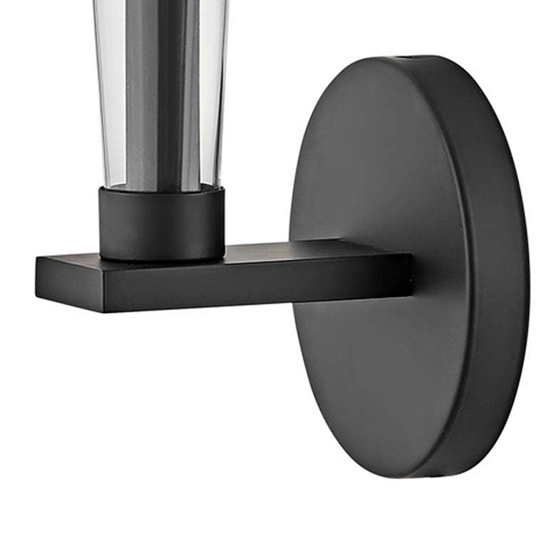 Image 6 Hinkley Alchemy 15 3/4" High Black Wall Sconce more views