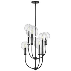 Hinkley Alchemy 20" Wide Black 6-Light Chandelier