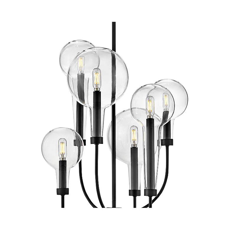 Image 4 Hinkley Alchemy 20" Wide Black 6-Light Chandelier more views