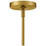 7_Hinkley Alchemy 20" Wide Brass and Clear Globe Tiered Pendant more views