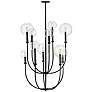 2_Hinkley Alchemy 30" Wide Black 10-Light 2-Tier Chandelier more views