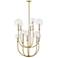 Hinkley Alchemy 30"W Lacquered Brass Multi-Tier Chandelier