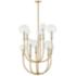 Hinkley Alchemy 30"W Lacquered Brass Multi-Tier Chandelier