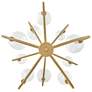 7_Hinkley Alchemy 30"W Lacquered Brass Multi-Tier Chandelier more views