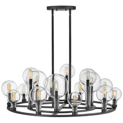 Hinkley Alchemy 37 3/4" Wide Black 16-Light Chandelier