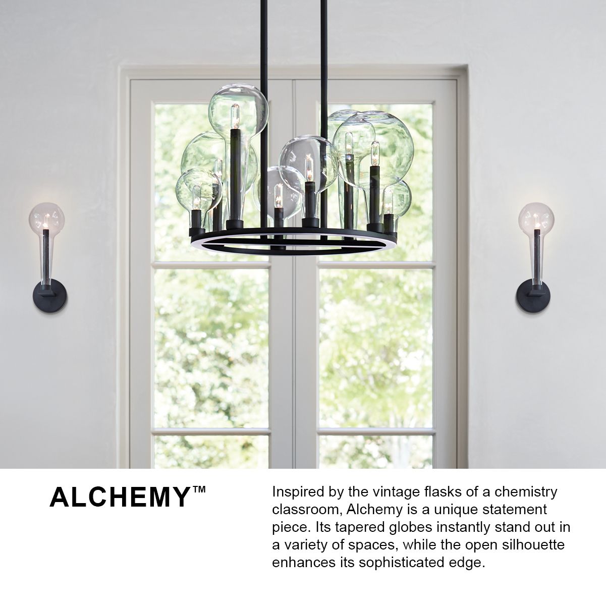 Image 7 Hinkley Alchemy 37 3/4" Wide Black 16-Light Chandelier more views