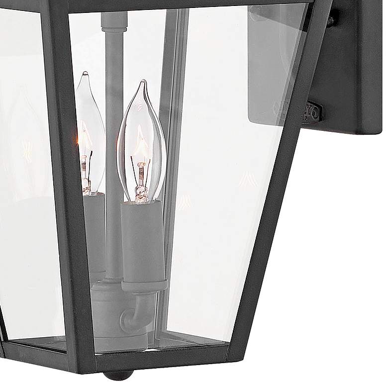 Image 3 Hinkley Alford Place 14" High Museum Black Outdoor Lantern Wall Light more views