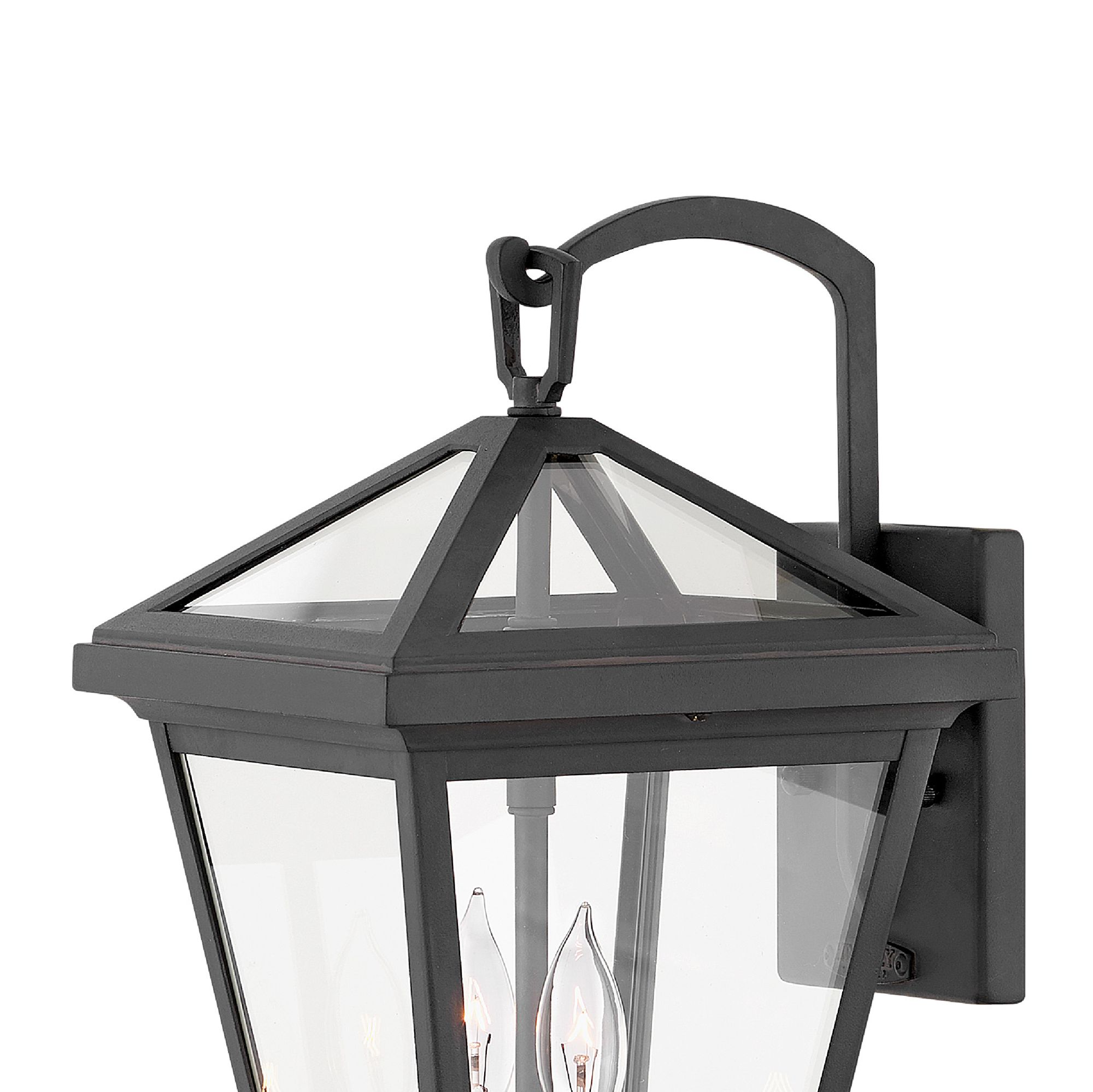Image 5 Hinkley Alford Place 14" High Museum Black Outdoor Lantern Wall Light more views