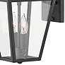 Hinkley Alford Place 14"H Museum Black Outdoor Wall Light