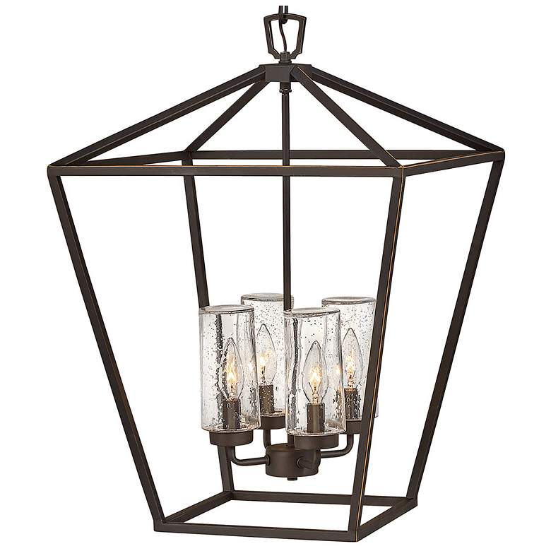 Image 6 Hinkley Alford Place 17" Bronze Cage Low Voltage Outdoor Hanging Light more views