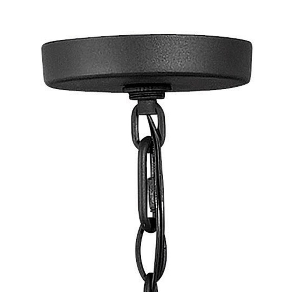 Image 6 Hinkley Alford Place 17" Wide Black 4-Light Outdoor Foyer Chandelier more views