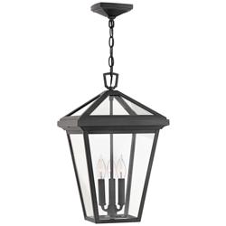 Hinkley Alford Place 19 1/2&quot; High Museum Black Outdoor Hanging Light