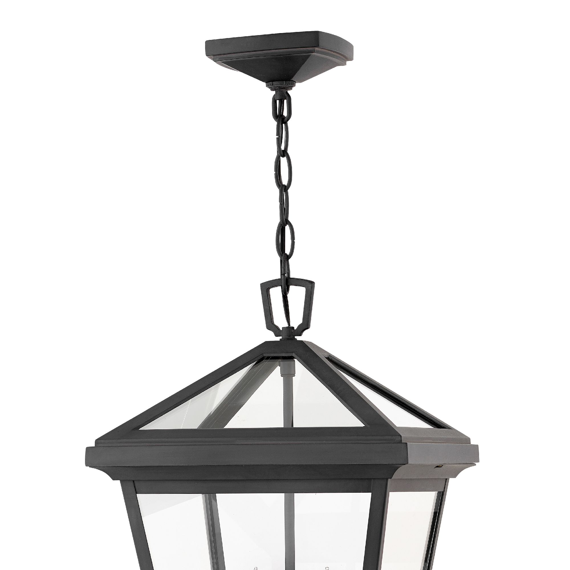 Image 5 Hinkley Alford Place 19 1/2" High Museum Black Outdoor Hanging Light more views