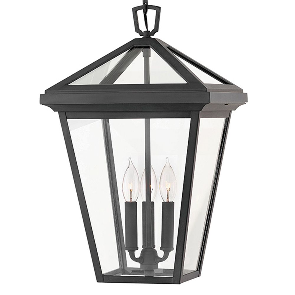 Hinkley Alford Place 19 1/2" High Museum Black Outdoor Hanging Light
