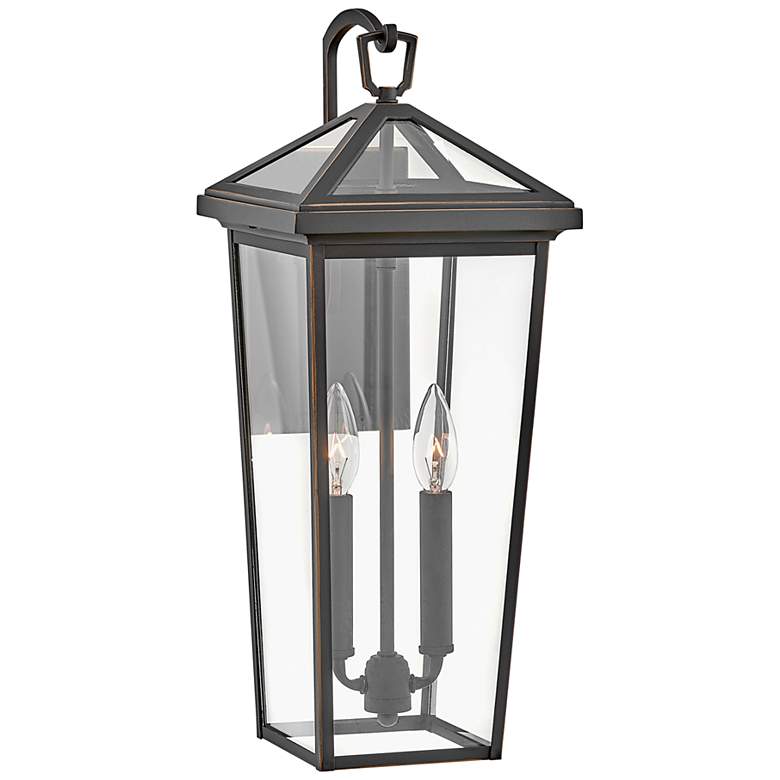 Image 1 Hinkley Alford Place 20"H Bronze 2-Light Outdoor Wall Light