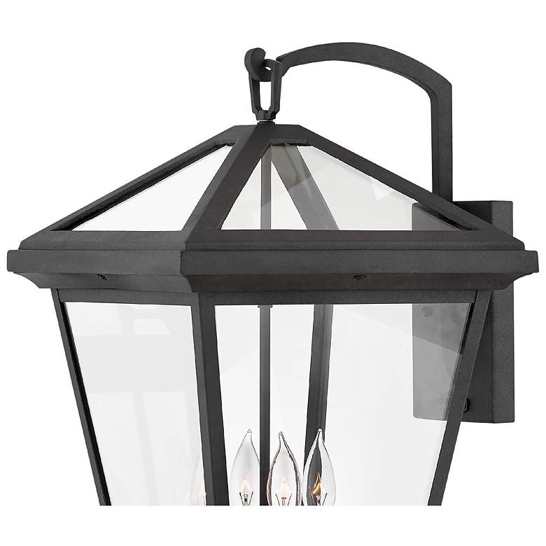 Image 5 Hinkley Alford Place 24" High Black Lantern Outdoor Wall Light more views