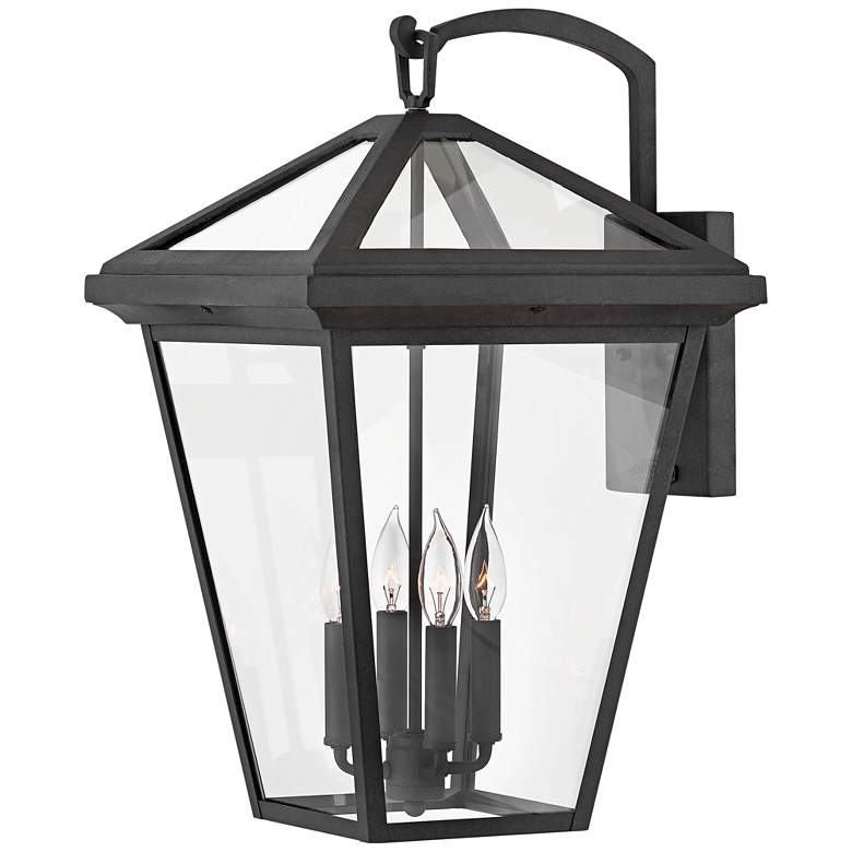 Image 1 Hinkley Alford Place 24"H Museum Black Outdoor Wall Light