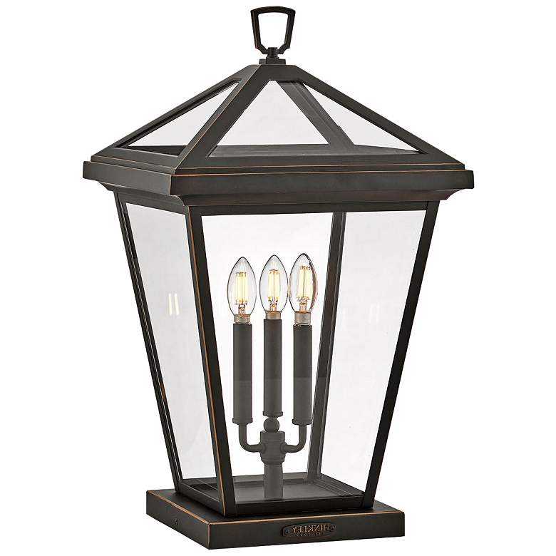 Image 1 Hinkley Alford Place 25 3/4" Oil-Rubbed Bronze Pier Mount Light