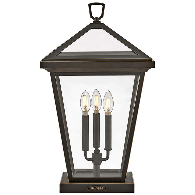 Image 4 Hinkley Alford Place 25 3/4" Oil-Rubbed Bronze Pier Mount Light more views