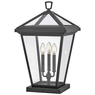 Hinkley  Alford Place 26" High Museum Black Pier Mount Lantern