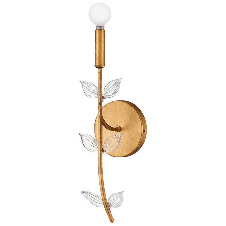 Image 2 Hinkley Aliso 19 1/4" High Distressed Brass Wall Sconce more views
