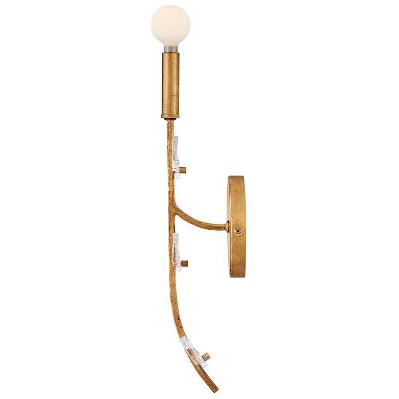 Image 6 Hinkley Aliso 19 1/4" High Distressed Brass Wall Sconce more views