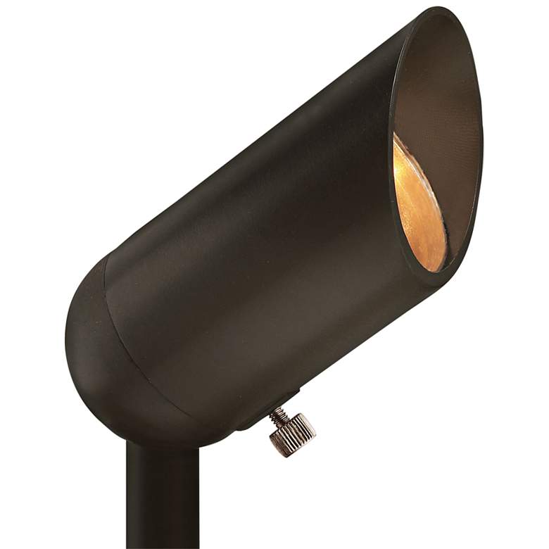 Image 1 Hinkley Allen 3 1/4 inchH Bronze 12W 2700K LED Accent Spot Light