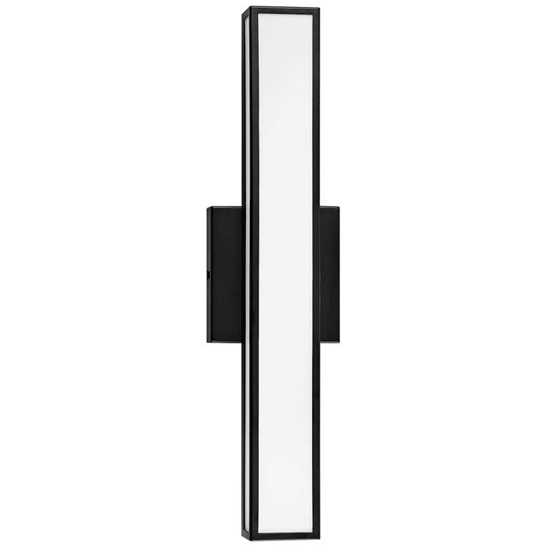 Image 4 Hinkley Alto 18" Wide Modern Black and White Linear LED Bath Light more views