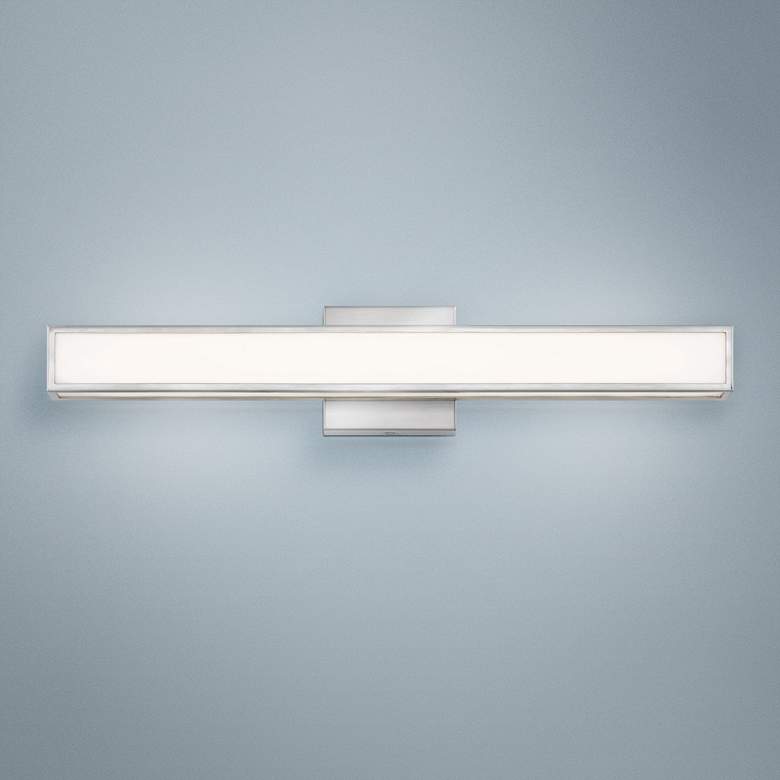 Image 1 Hinkley Alto 24 inch Wide Brushed Nickel LED Bath Light