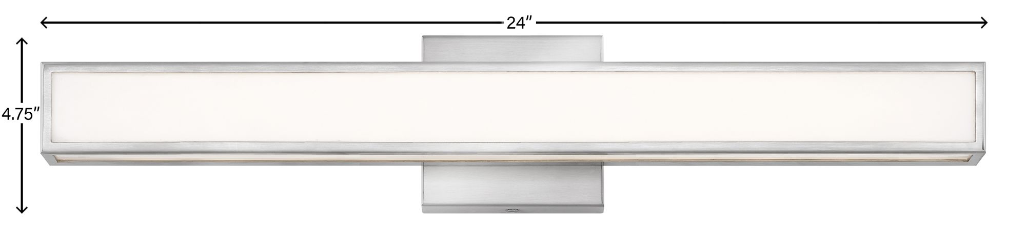 Image 6 Hinkley Alto 24" Wide Brushed Nickel LED Bath Light more views