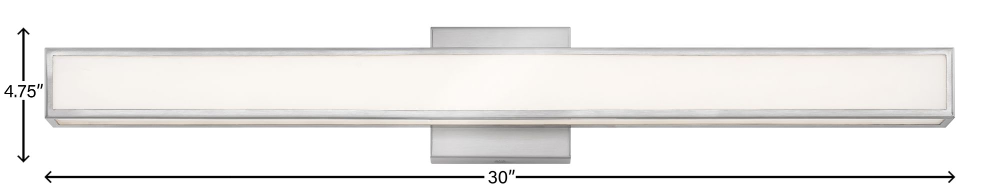 Image 6 Hinkley Alto 30" Wide Brushed Nickel Modern Linear LED Bath Light more views