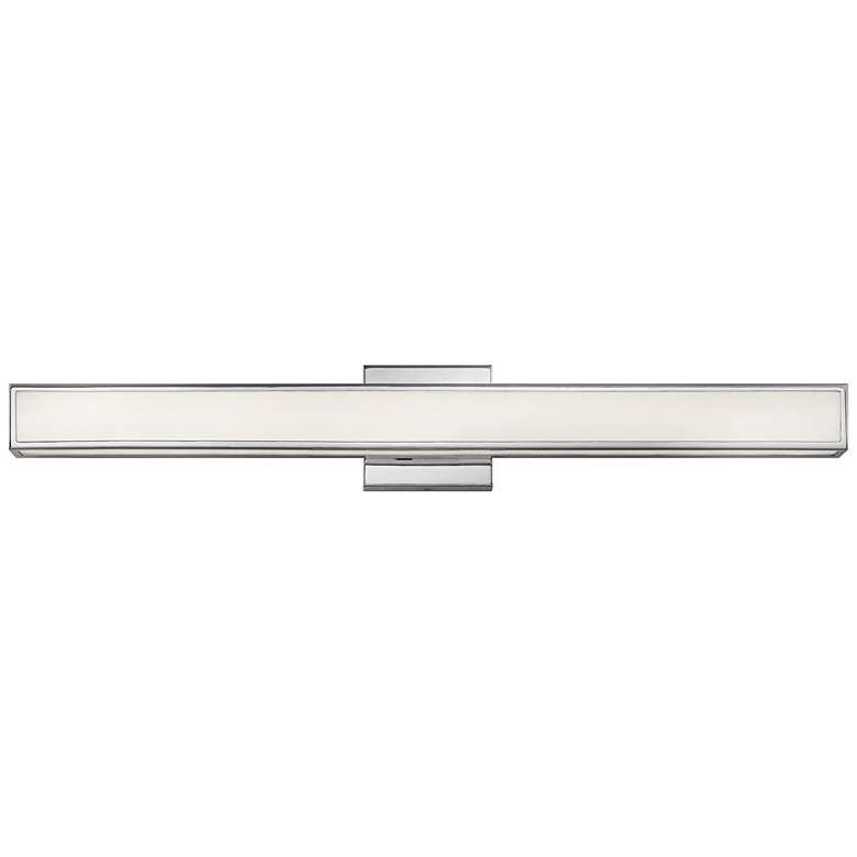 Image 2 Hinkley Alto 30 inch Wide Chrome Modern Linear LED Bath Light